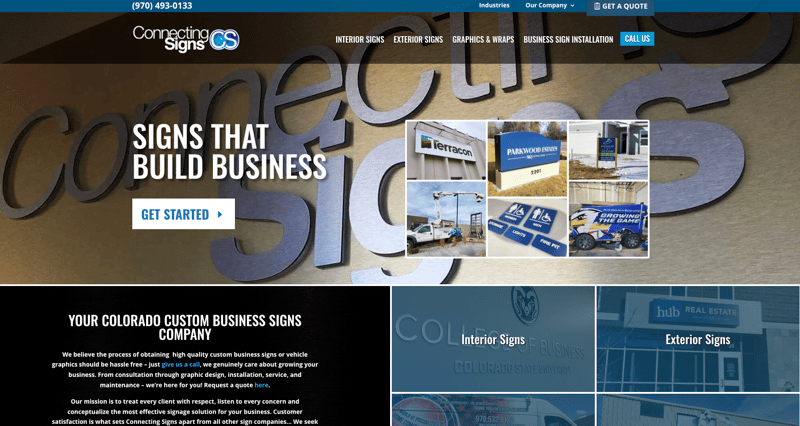 Connecting Signs